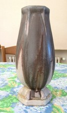 DENBAC - vase à facettes en