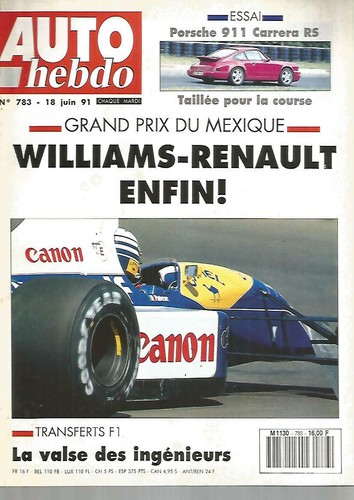 Auto hebdo 783 mexique - n°783,