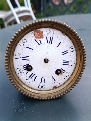 Cadran horloge ancienne - ancienne, e.