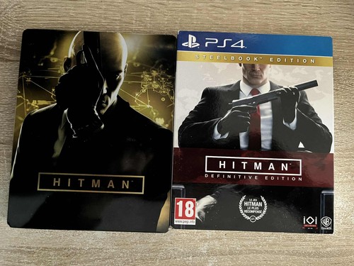 Ps4 steelbook hitman - steelbook,