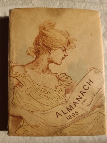Livre rare almanach - 1895, par