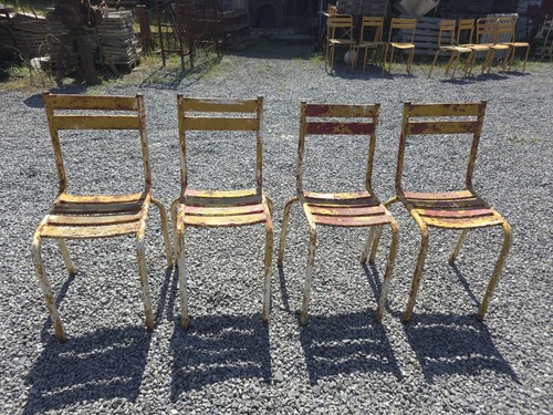 Chaises bistrot fer 4 - de,