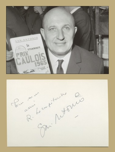 Frédéric dard - (1921-2000),