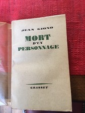 Mort d'un Personnage Jean Giono Cycle du Hussard (1949)