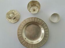 Christofle Gallia service de naissance  argenté timbale coquetier ETC...