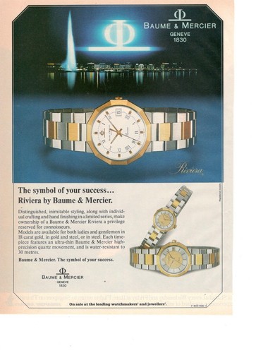 Baume mercier riviera femme - riviera,