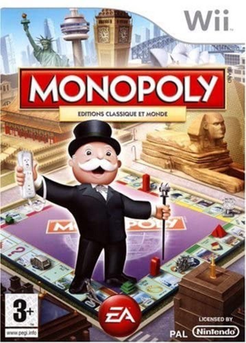 Jeu wii monopoly here - monopoly,