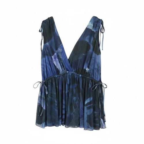 Max blouse femme xs bleu - max&co.,
