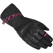 IXON Gants Moto Pro Rescue Lady Femme Hiver Cuir Noir Fuchsia XS (6) CE EPI