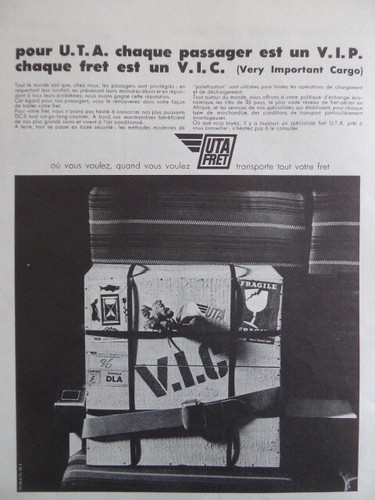 1969 pub compagnie uta - compagnie, fret