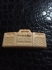 Vintage poste radio jaune mattel barbie