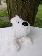 PELUCHE MILOU chien de TINTIN HERGE environ 17 cm Moulinsart