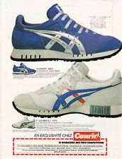 Publicité Ancienne   Chaussures Tiger 1982 
