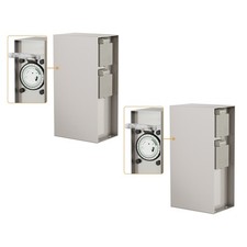 2x Colonne de prises de jardin