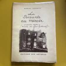 (Surréalisme belge)Marcel LECOMTE Servante Au Miroir 1941 edition des artistes