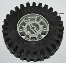 Lego 3739c01 wheel 24x43 - wheel, lt