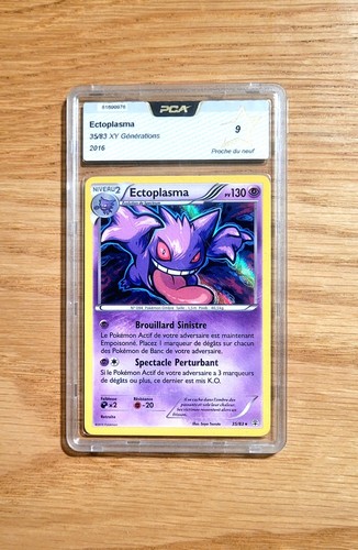 Carte pokémon gradée - carte,