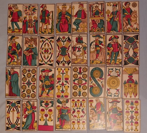 Ancien tarot grimaud apres - tarot,
