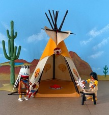+++ PLAYMOBIL Diorama indiens