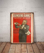 Plaque métal vintage