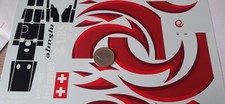 decalcomanie decals déco alinghi 1/9 ubs etc infonet f1
