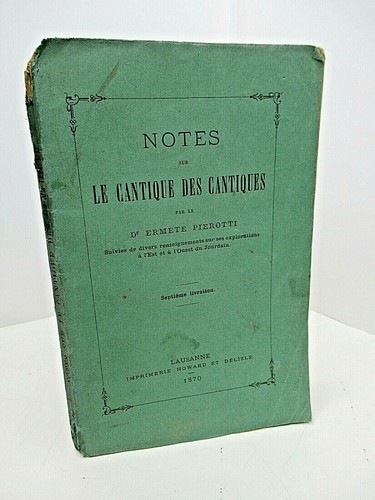 Ermete pierotti notes sur - notes,