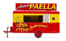 Miniature De Train Modélisme Ferroviaire Lima PAELLA FOOD TRAILER AUTO HO 1:87