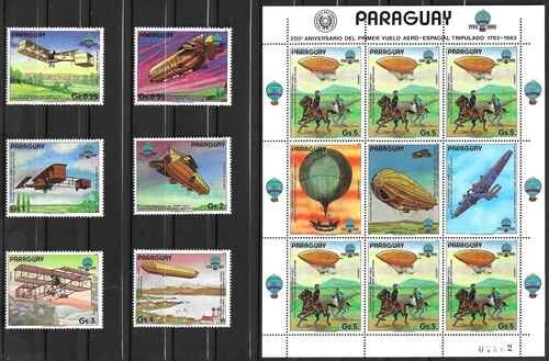 Timbres avions dirigeables - timbres,