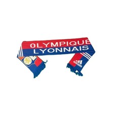 Echarpe de football vintage Olympique Lyonnais