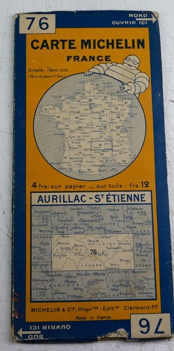 Carte michelin 1928 - carte,