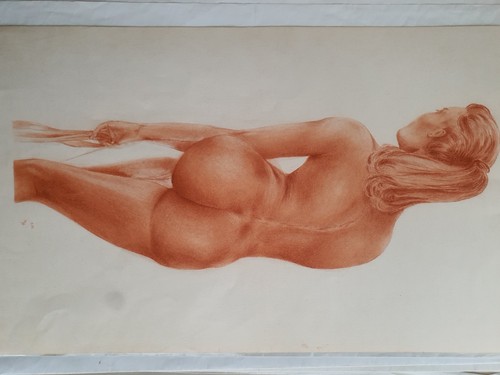 Dessins nus sanguines - dessins,