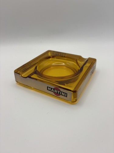 Ashtray martini brown vintage - ashtray,