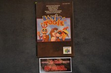 ₪ PAS DE JEU ₪ Notice pour Nintendo 64 - PAL FR - Banjo-Tooie