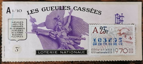 Billet loterie nationale - billet,