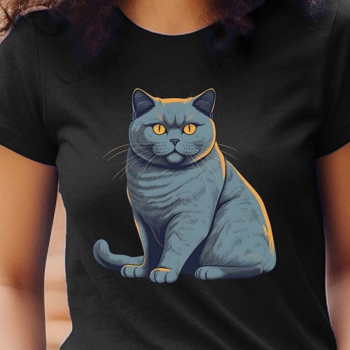 British shorthair shirt - shorthair,