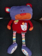 Doudou peluche ours robot