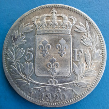Louis XVIII , écu de 5 francs