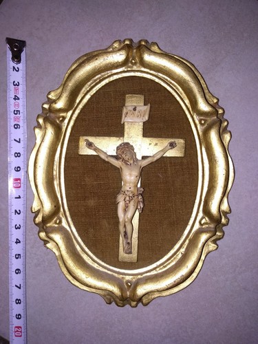 Ancien crucifix avec - avec, christ