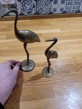 Lot de 2 statuettes d'oiseaux