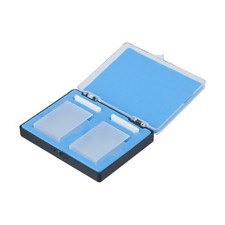 Lot de deux cuvettes à quartz