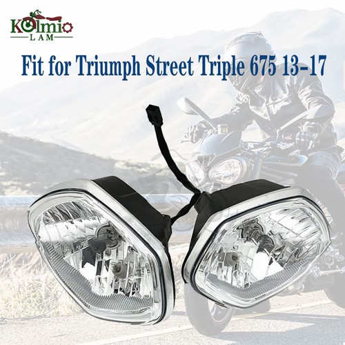 Phare moto fit triumph - de,