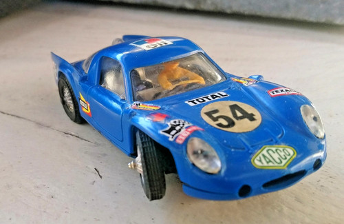 Voiture circuit jouef alpine - jouef,