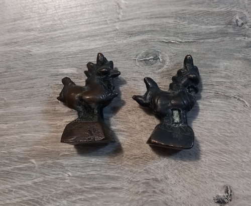 Poids opium bronze - 2x,