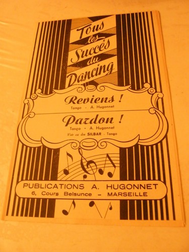 Partition reviens pardon - pardon!, a
