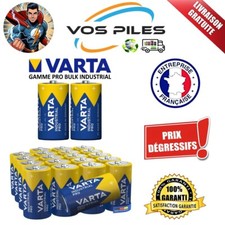 Piles Alcaline 1,5V LR14 C MN1400 E93 R14 AM2 7800 mAh ( Varta Industrial )