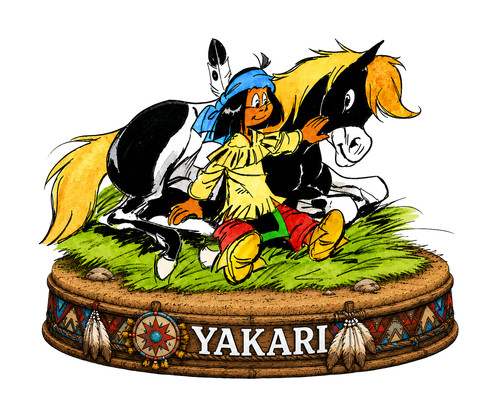 Silhouette yakari petit - yakari,