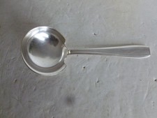 LOUCHE A GLACE METAL ARGENTE ART DECO ? ORFEVRE SAINT MEDARD