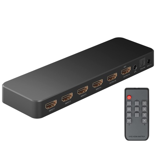 Goobay hdmi matrix - switch, 4x2