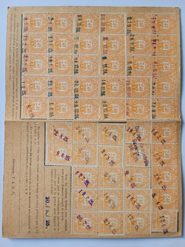 Timbres socio postaux - socio,