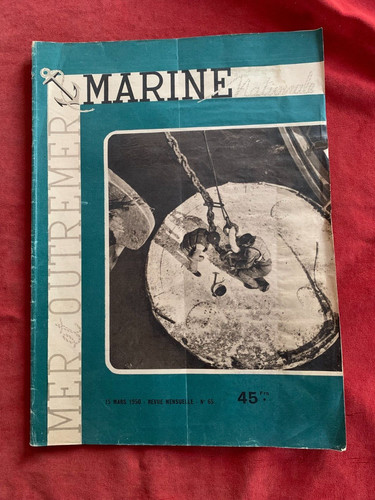 Revue marine nationale - revue, mer